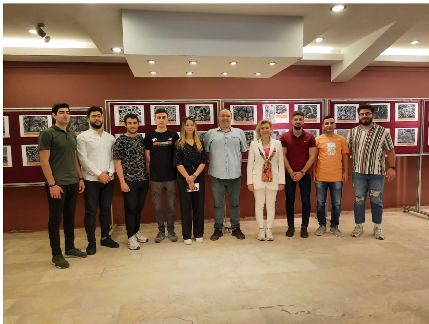 Malzeme D&uuml;nyasında Mikroyapı Sergisi Etkinliğimiz detayı için tıklayınız