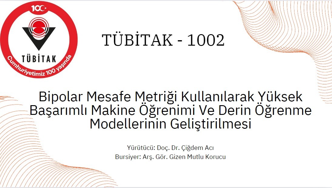 B&ouml;l&uuml;m&uuml;m&uuml;zden T&uuml;bitak-1002 Projesi detayı için tıklayınız