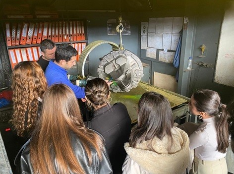 &Ccedil;UKUROVA İNŞAAT MAKİNALARI FABRİKASINA TEKNİK ZİYARET detayı için tıklayınız