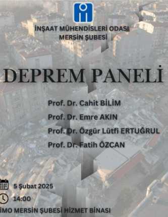 6 Şubat Deprem Felaketinin Yıld&ouml;n&uuml;m&uuml;nde Bilgilendirme ve Farkındalık Etkinliği detayı için tıklayınız