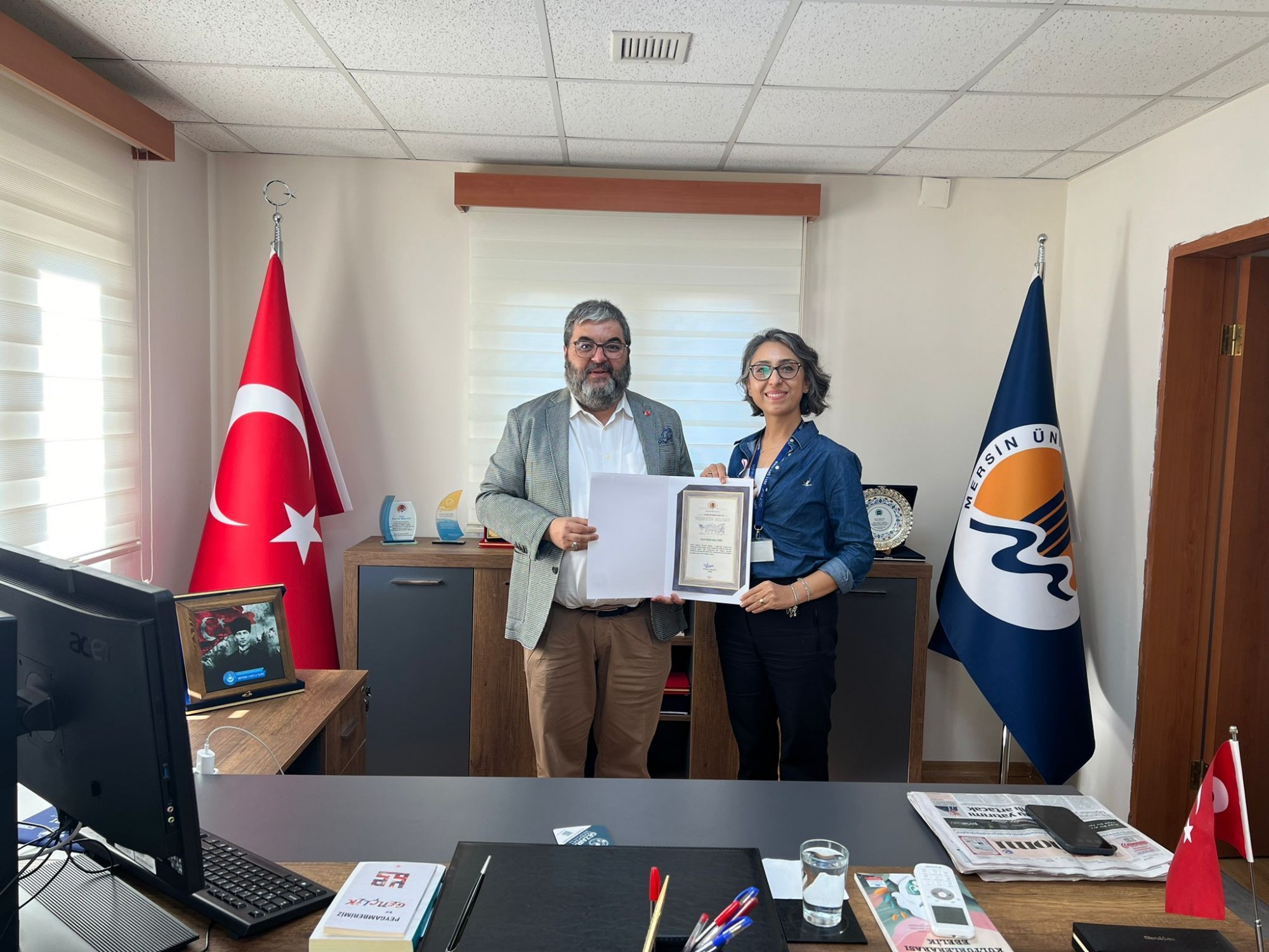 Sağlık Bilimleri Fakültesi Öğretim Üyemiz Prof. Dr. Gözde Gökçe İsbir ve Öğrencisi Dudu Naz Dur’a Sözel Bildiri Ödülü detayı için tıklayınız